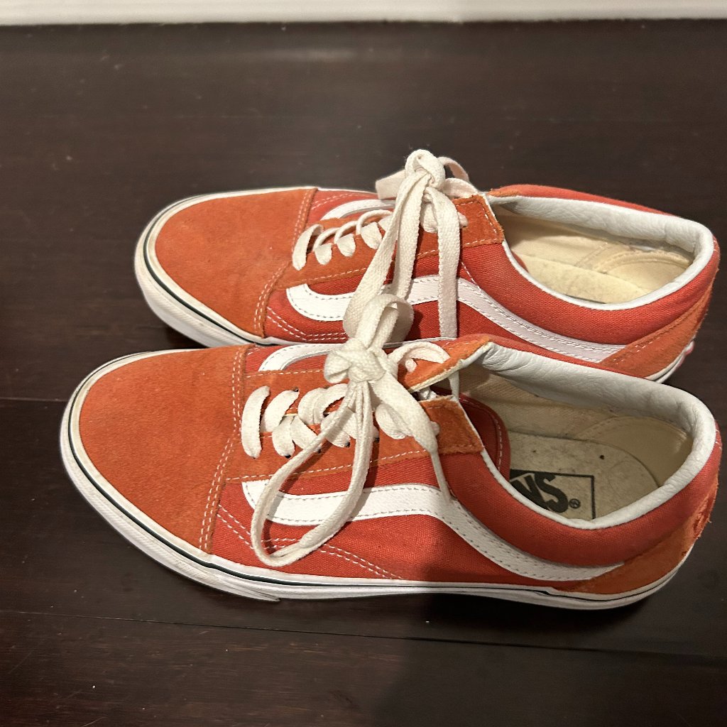 Rust Orange Vans